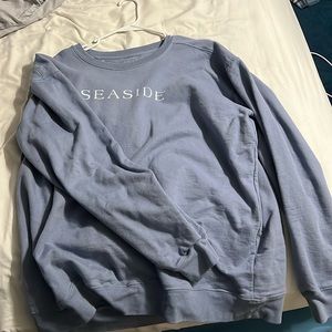 Blue seaside sweatshirt